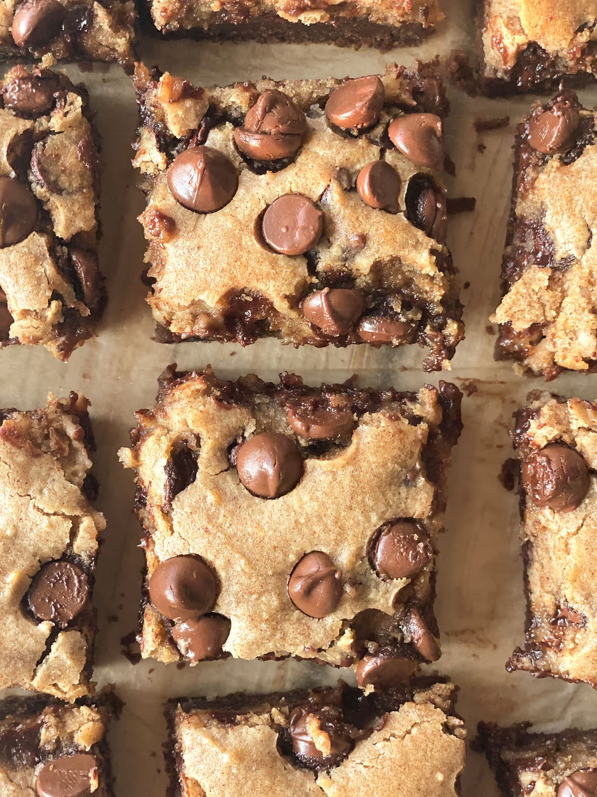 Fudgy Vegan Blondies