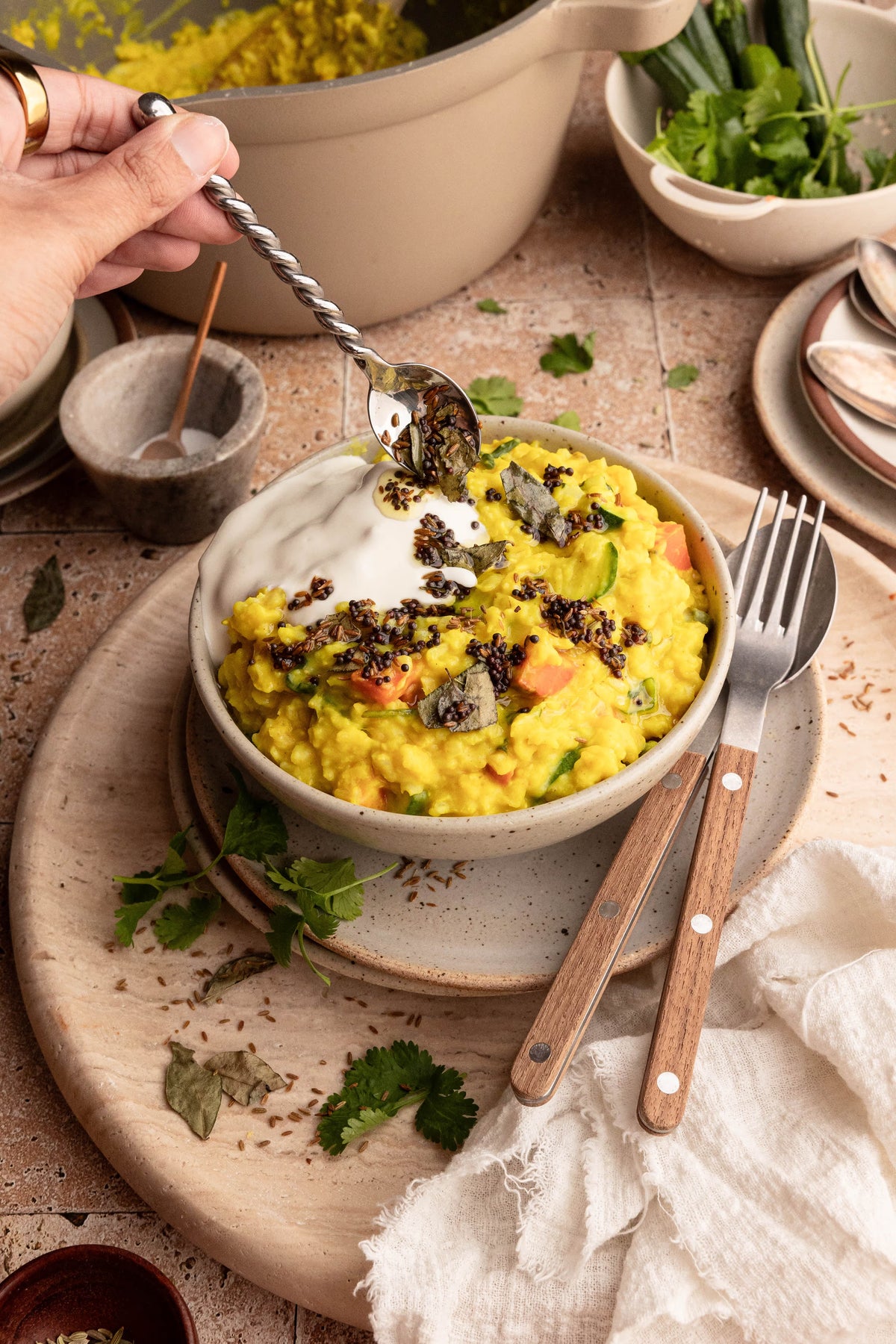 Easy Kitchari – Nourishing Rice, Lentil & Vegetable Pot (The Belly Cuddle)