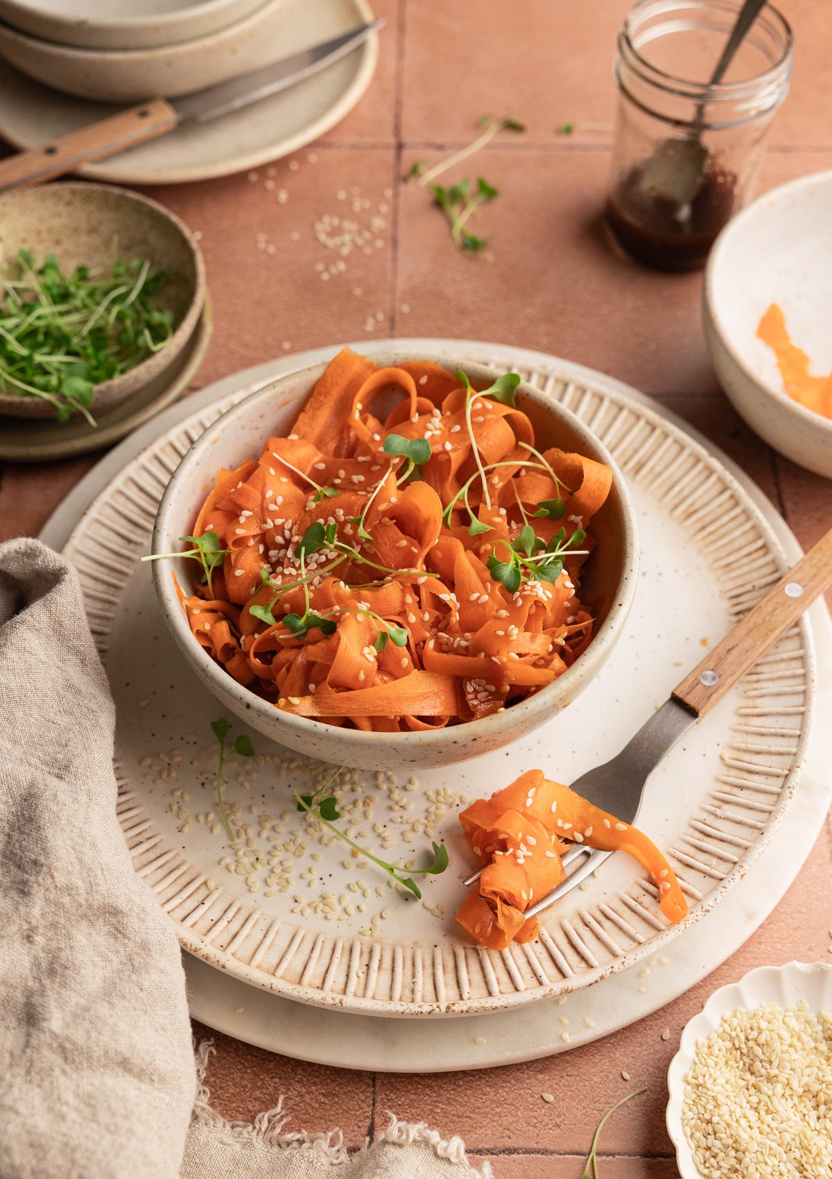 Carrot Ribbon Salad