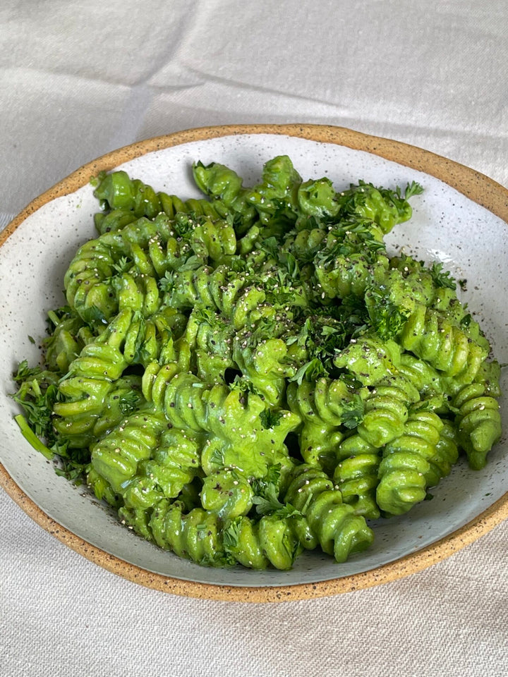 Velvety Green Pasta