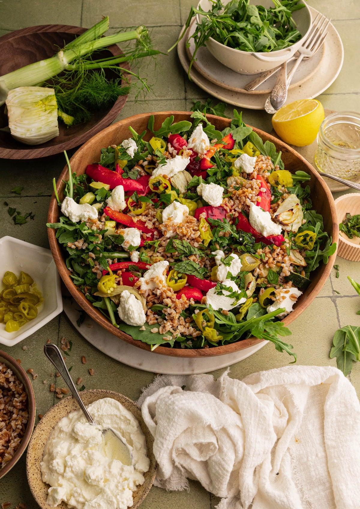 Summer Farro Salad