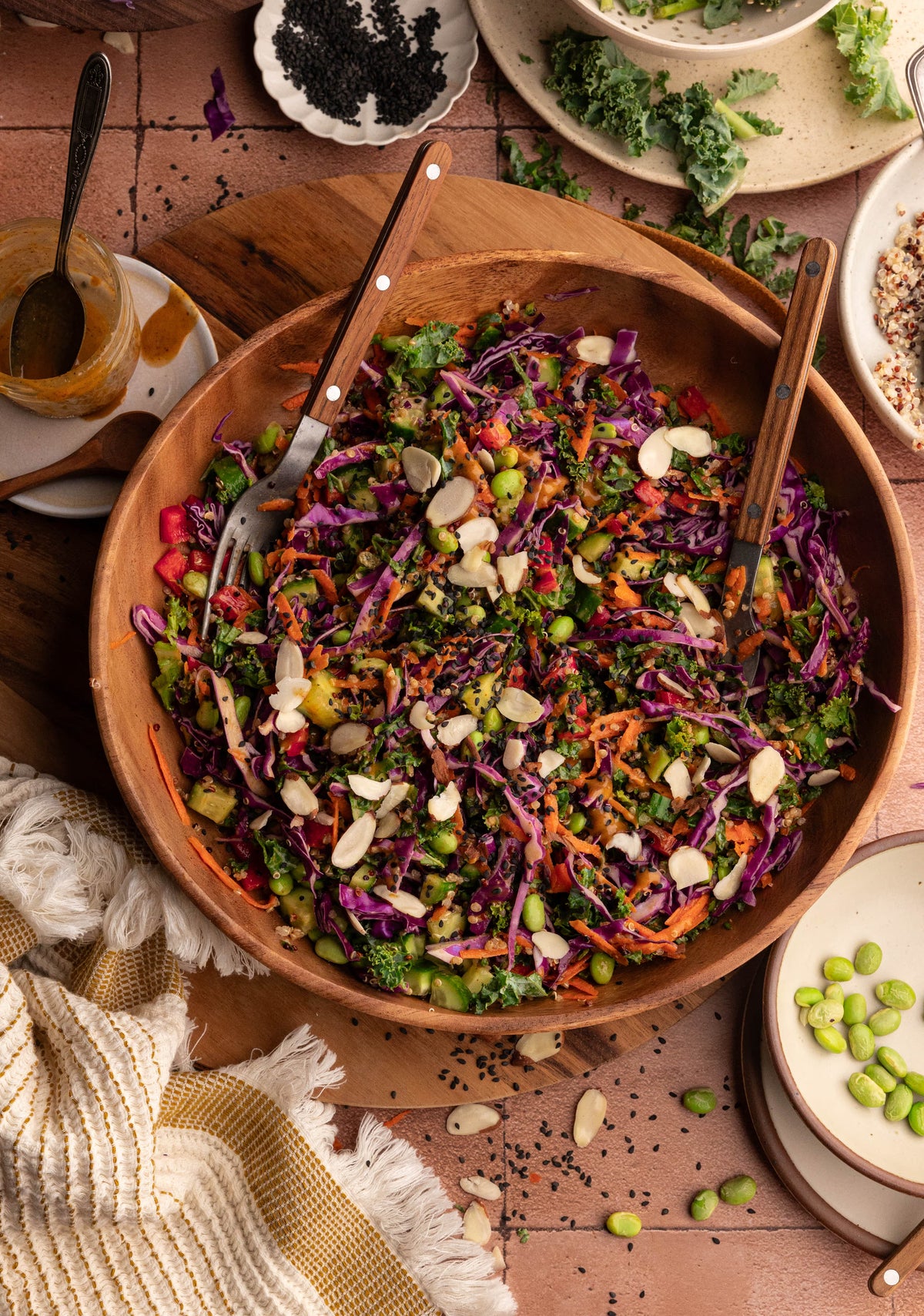 Crunchy Edamame Salad