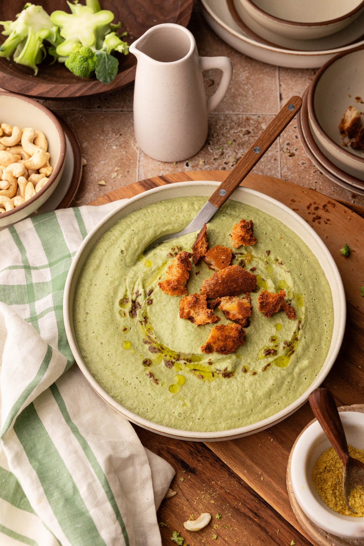 Healthy Creamy Broccoli Soup
