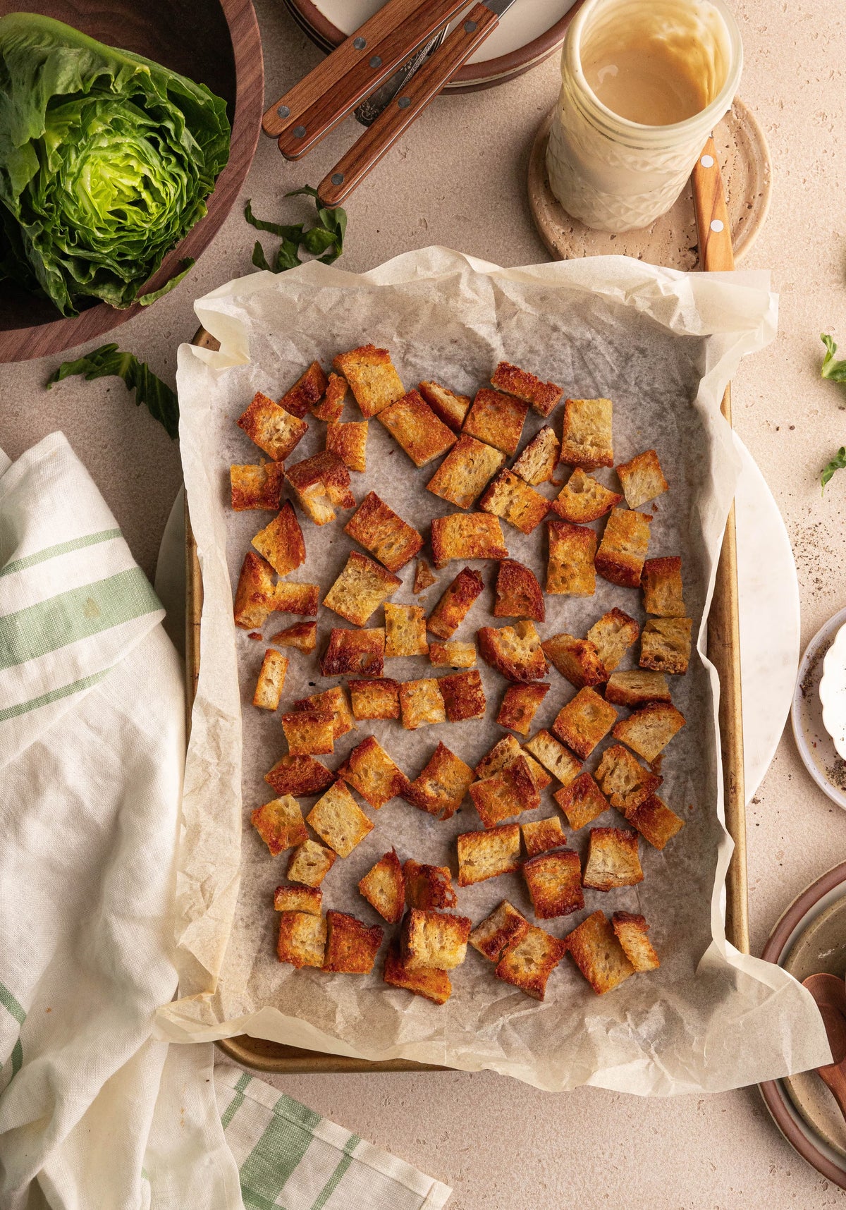 Easy Homemade Croutons (Crispy & Flavorful!)