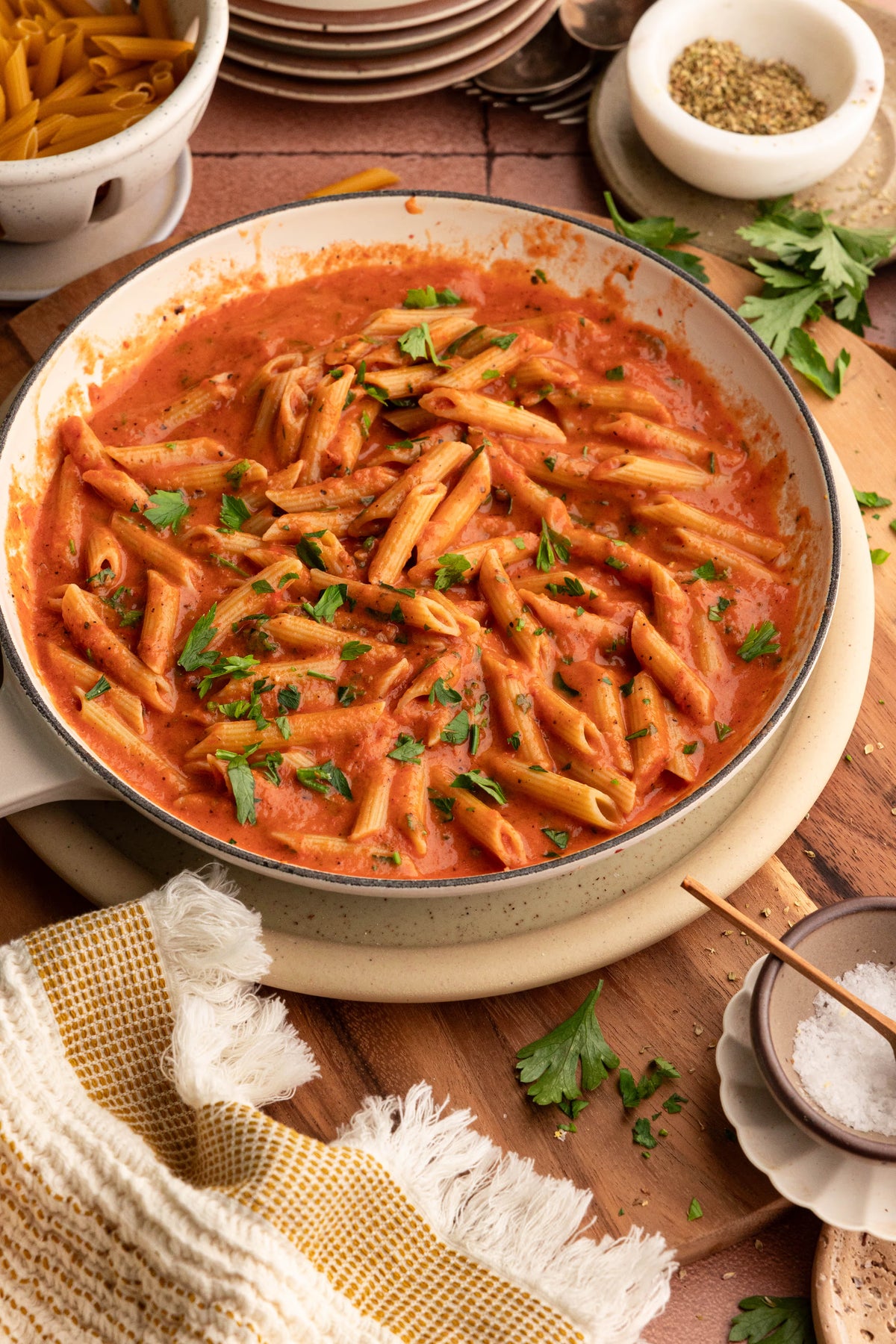 Easy Roasted Red Pepper Pasta Sauce