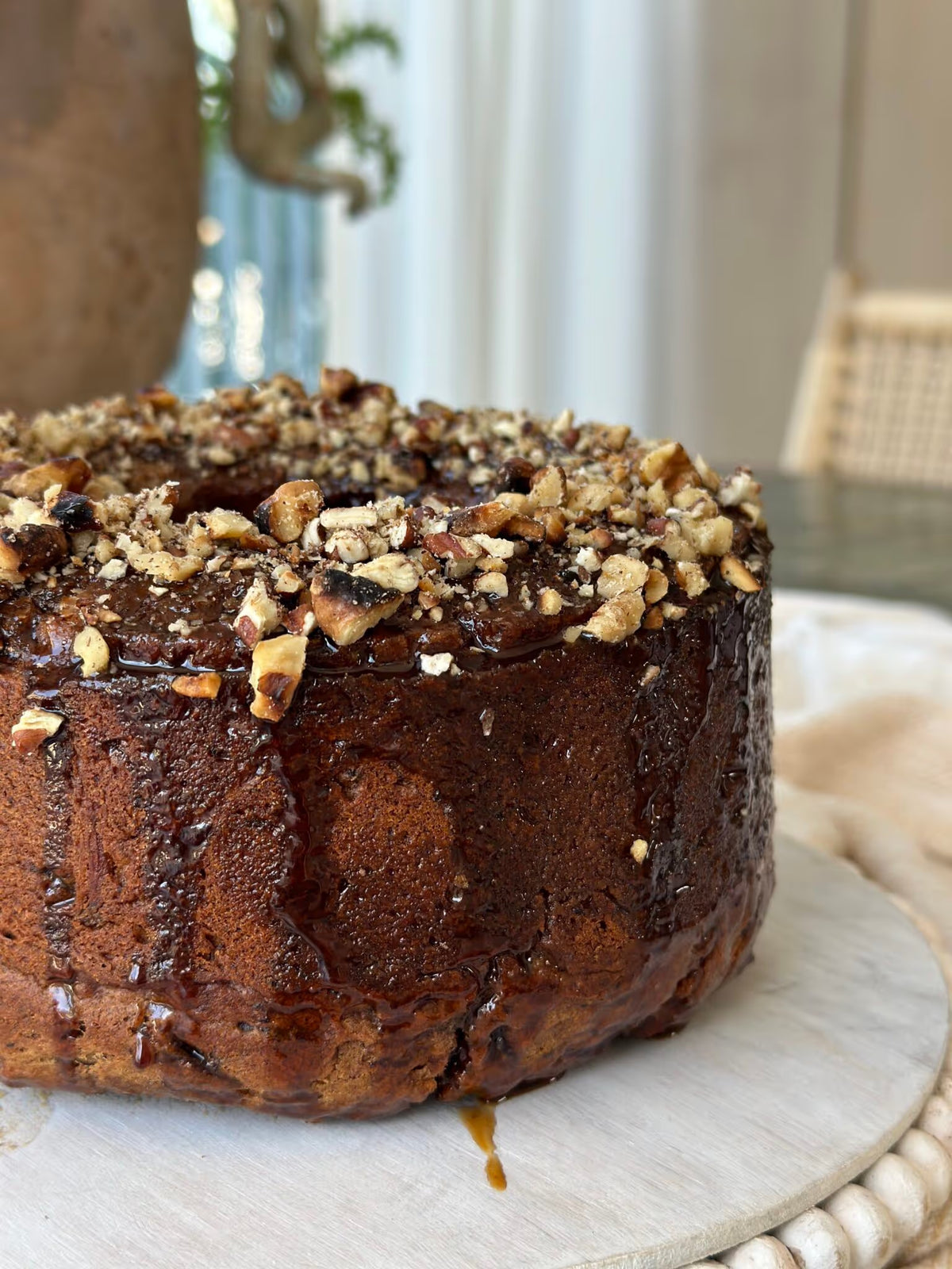 Vegan Gingerbread Bundt Cake (Perfect for the Holidays!)
