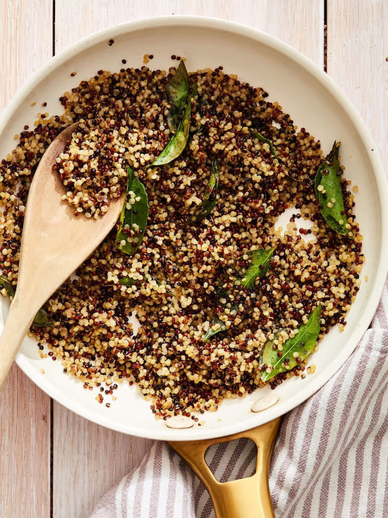 10-Minute Curried Quinoa