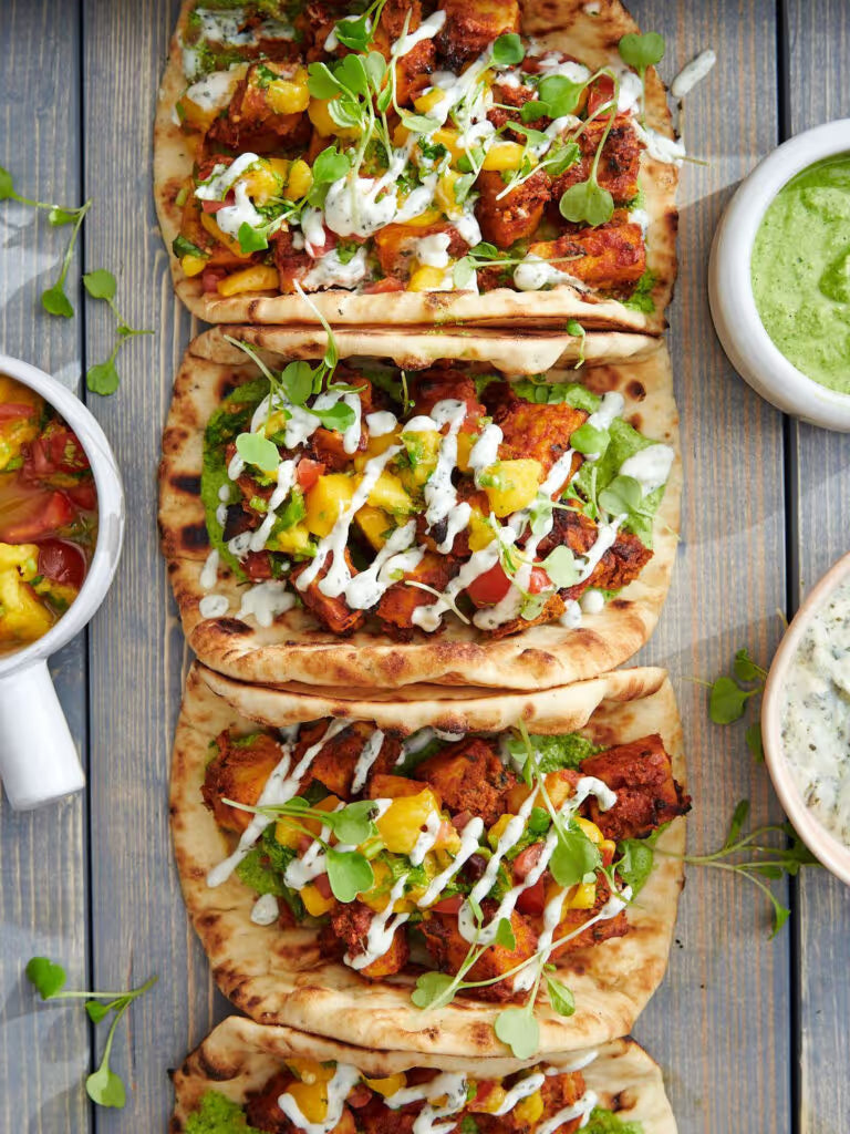 Vegan Tandoori Paneer Tikka