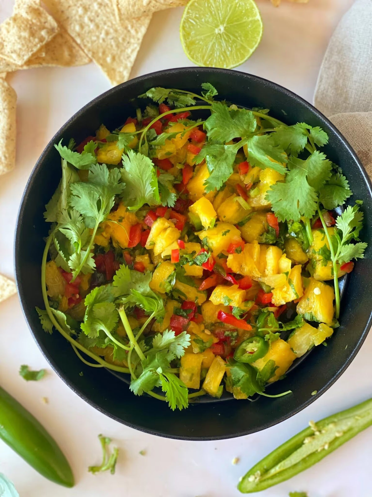 Fiery Pineapple Salsa