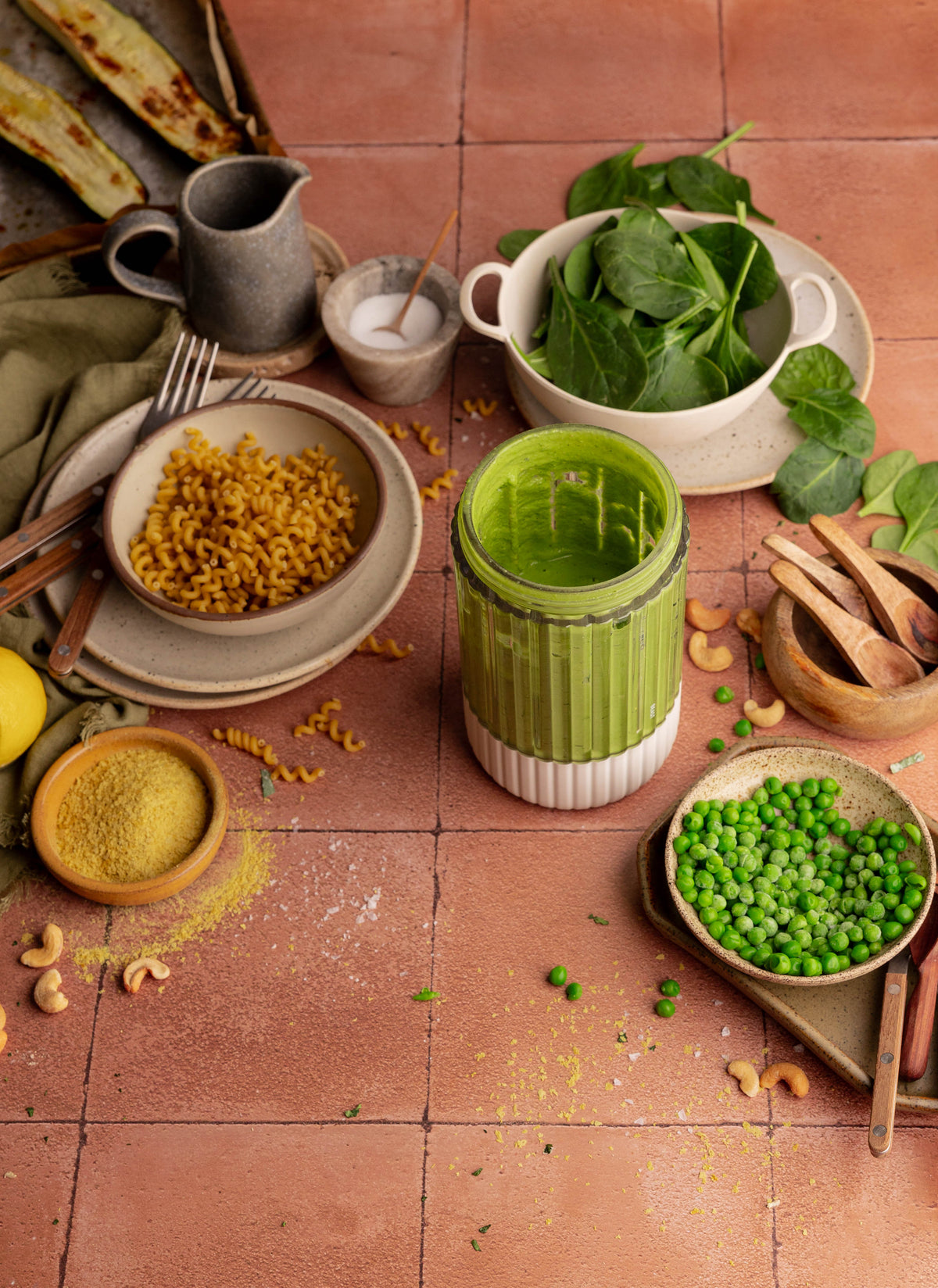 Zucchini Pesto Pasta Sauce