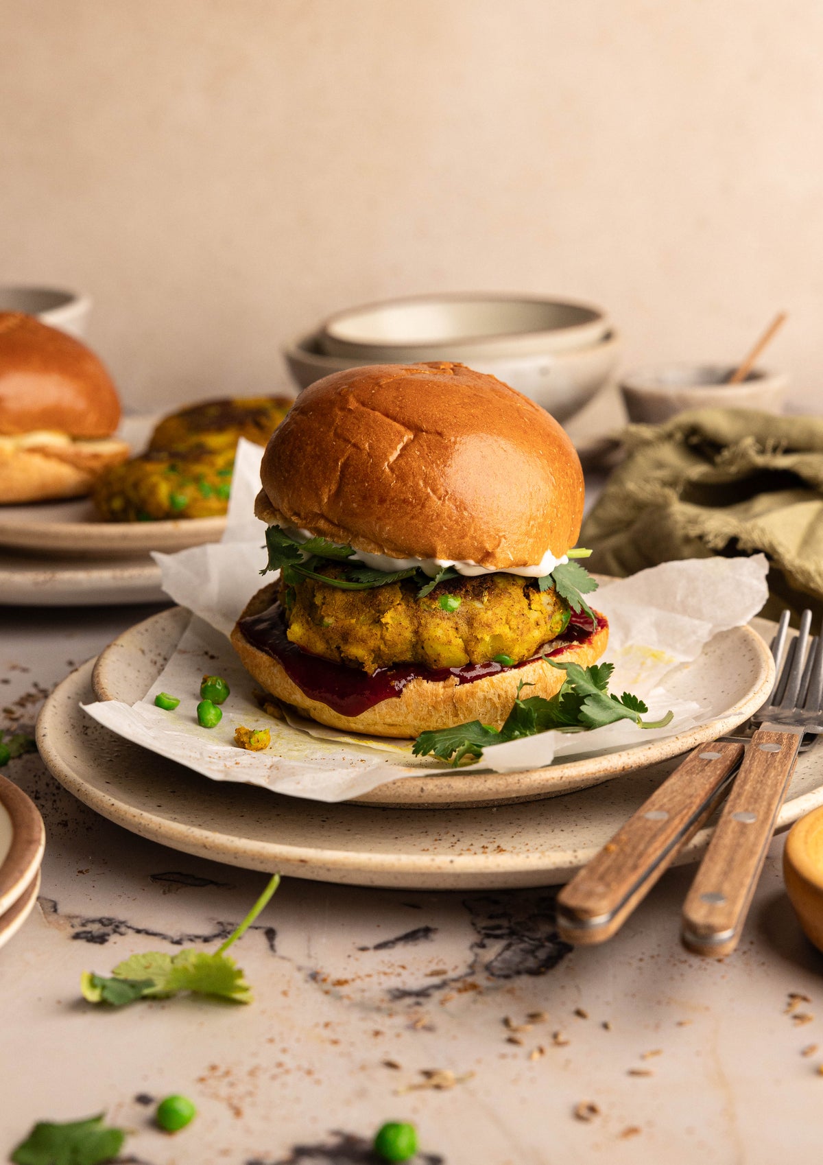 Aloo Tikki Burger