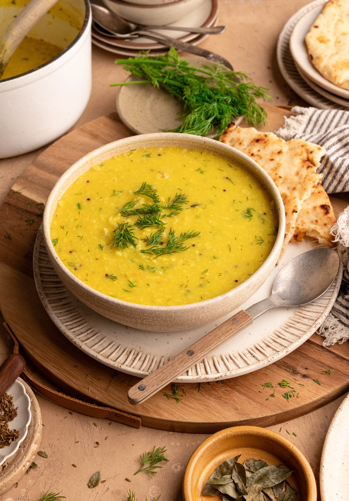 Moong Dal with Fresh Dill