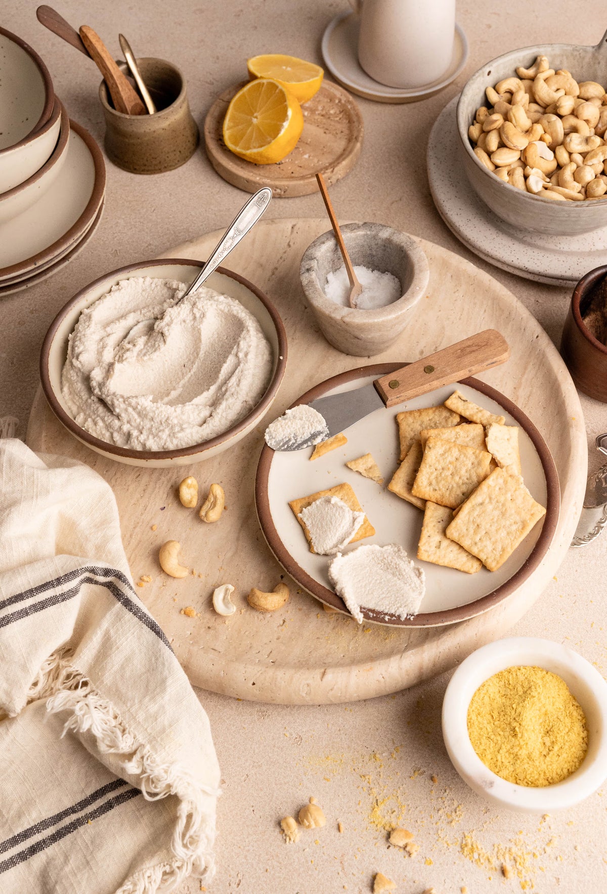 Vegan Cashew Ricotta Cheese