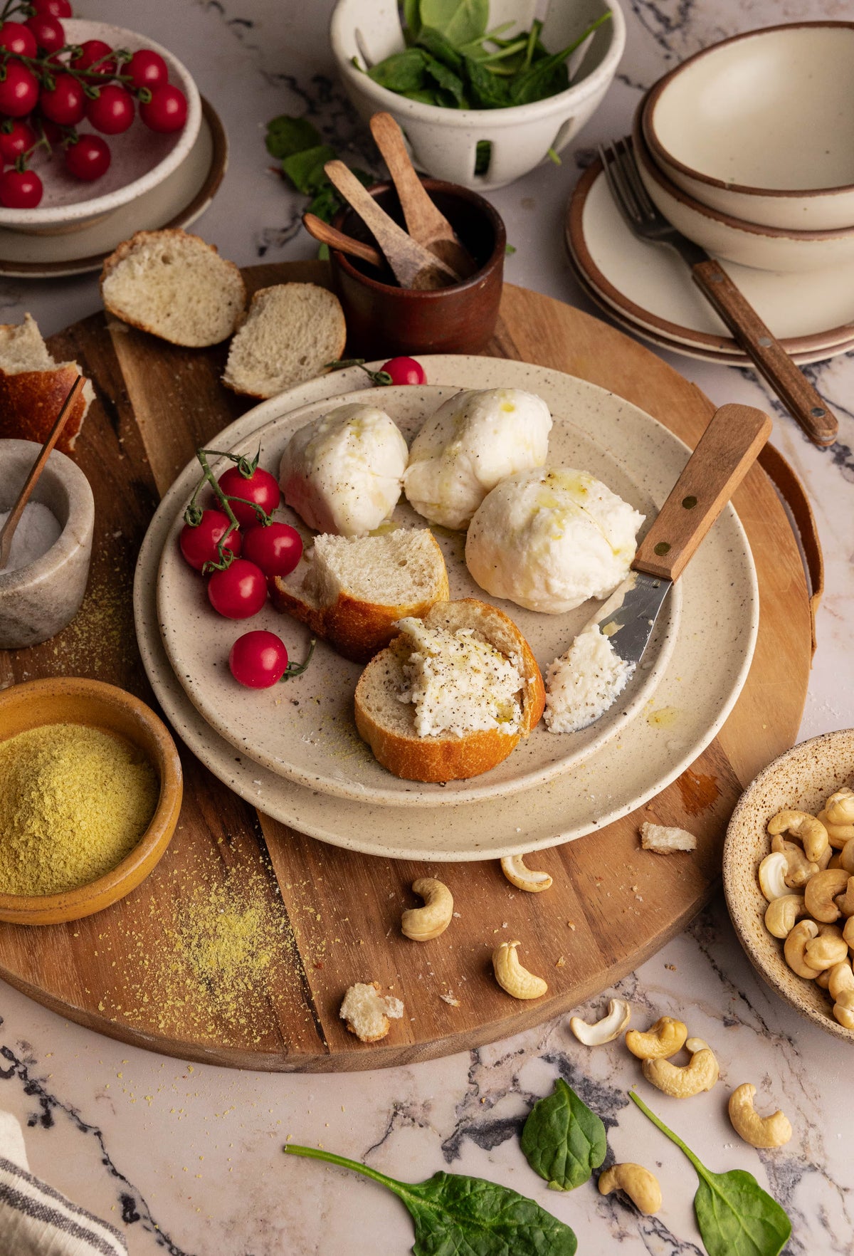 Easy Vegan Mozzarella Cheese