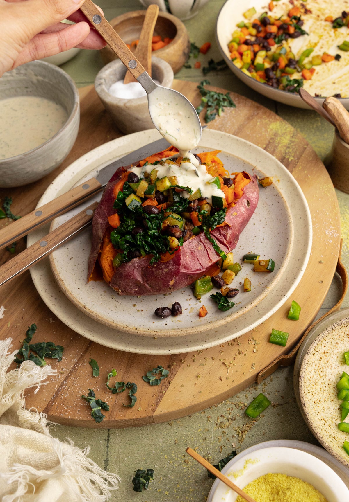 Easy Stuffed Baked Sweet Potatoes – Perfect Weeknight Meal