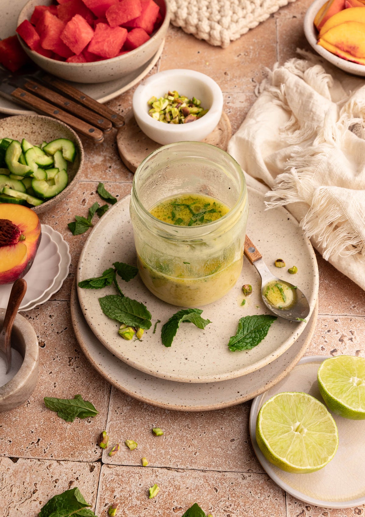 Lime Mint Vinaigrette