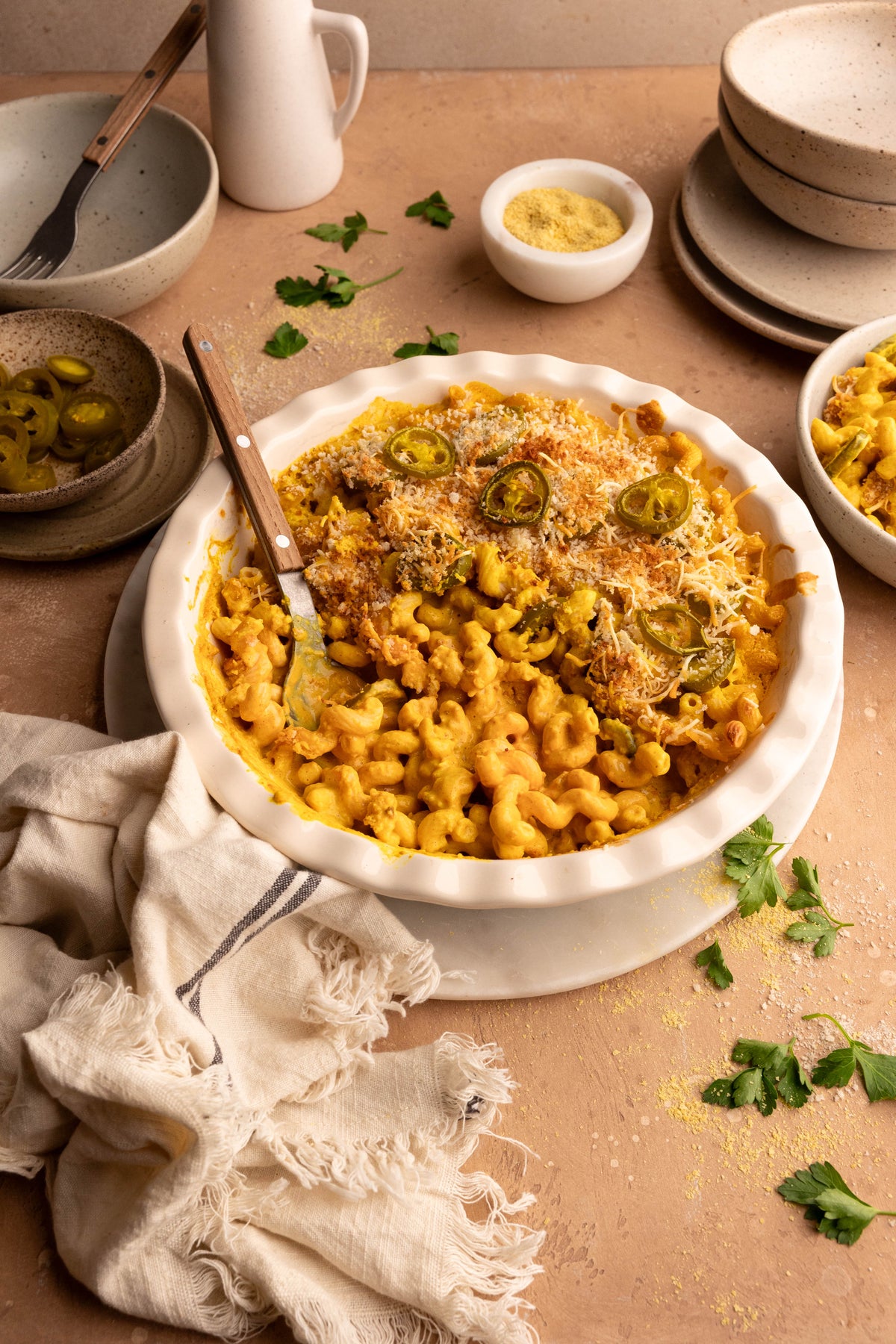 Jalapeño Protein Mac and Cheese