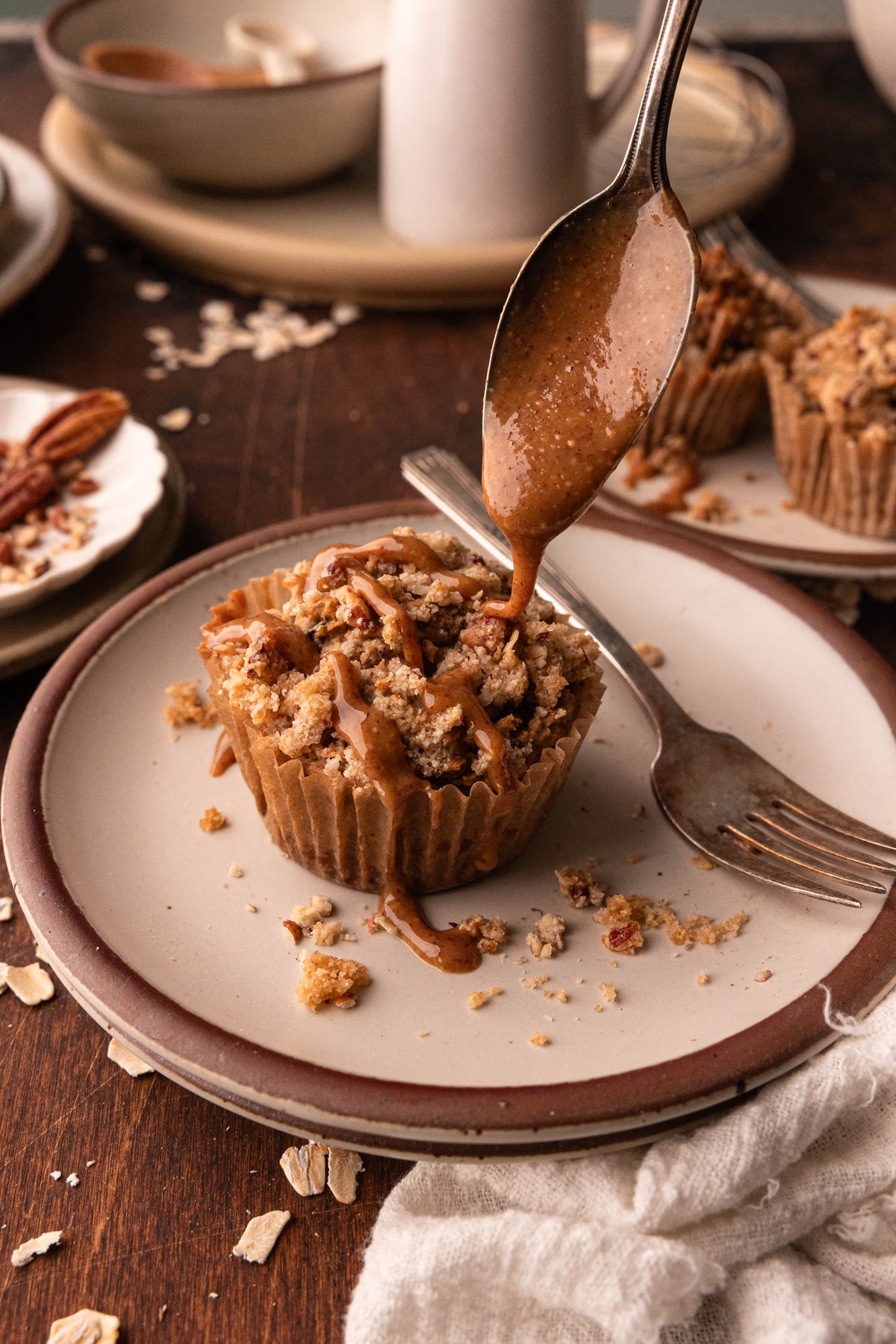 Apple Streusel Muffins (Gluten Free)