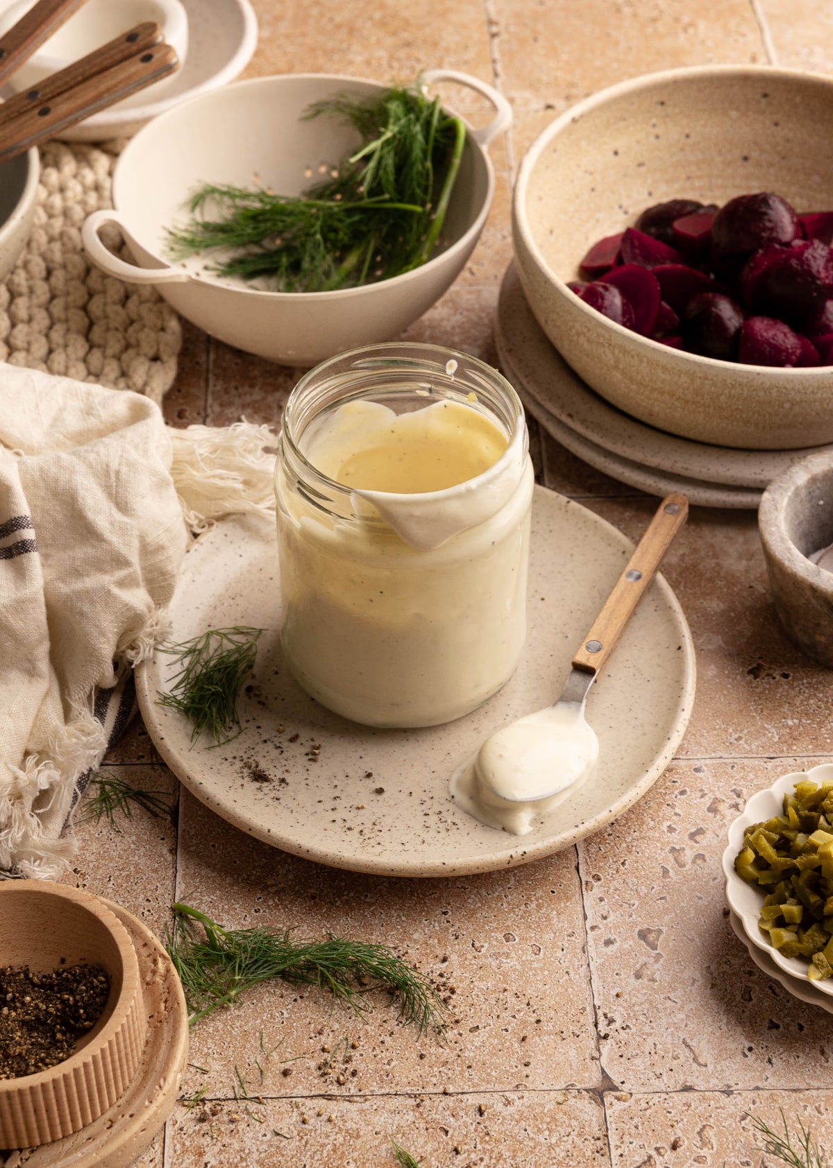 Creamy Vegan Potato Salad Dressing